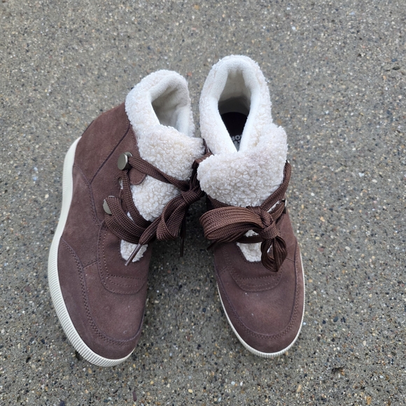 Sorel CozyInsulated Wp Brown Boots Women Size 7